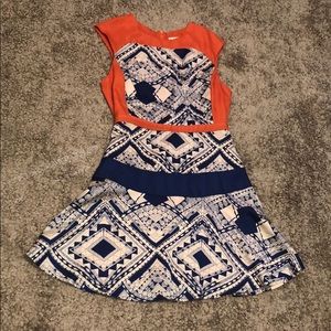 Colorblock Dress